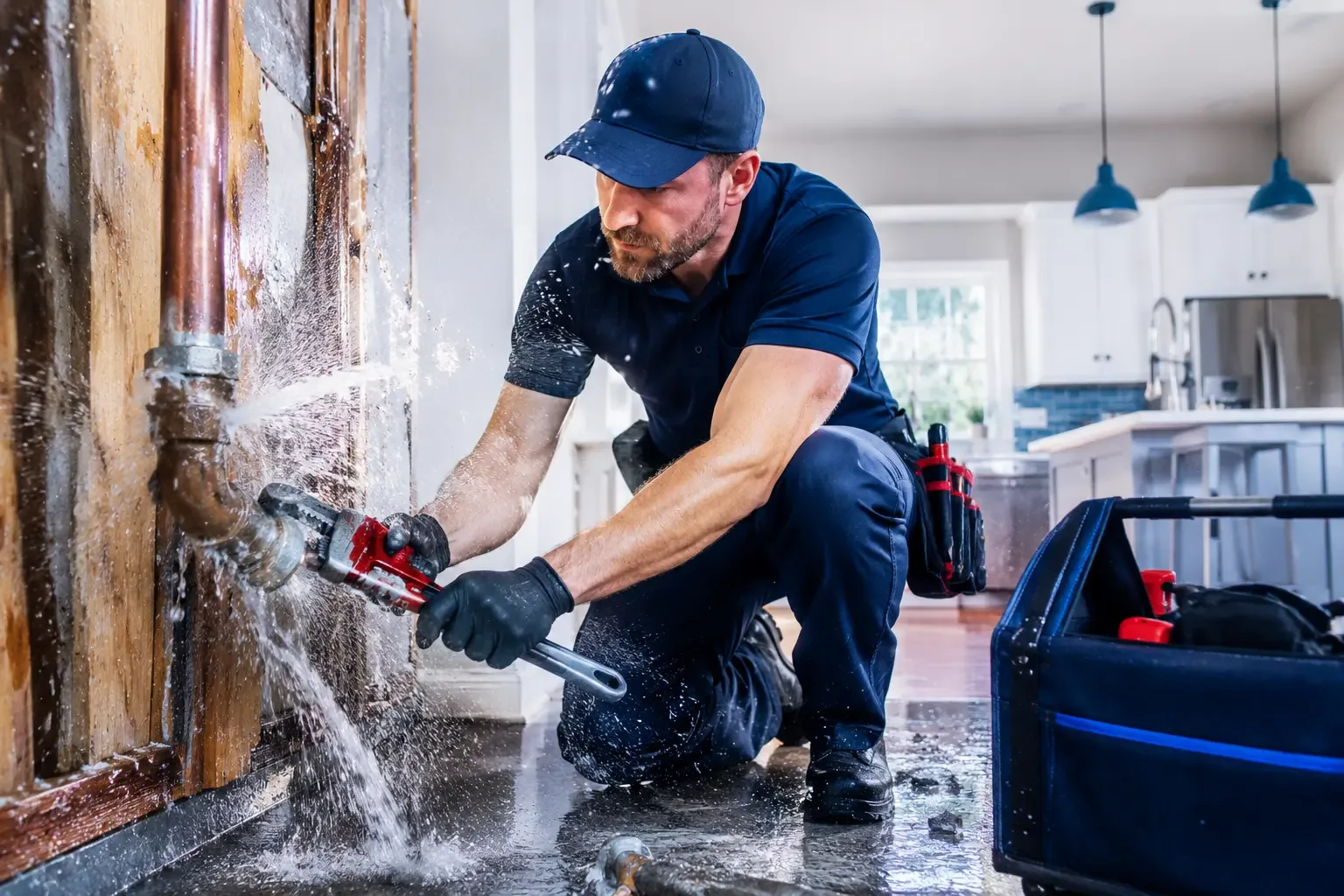 Local emergency pipe repair professionals in Tiline, KY